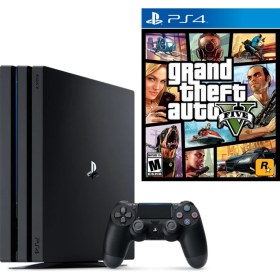 Resim Sony Playstation 4 Pro 1 Tb + Gta 5 
