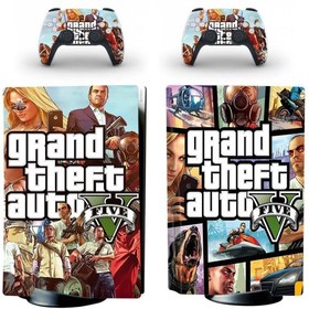 Resim cosy home gift Grand Theft Auto V Playstation 5 Standart Disk Edition Sticker Kaplama Seti 