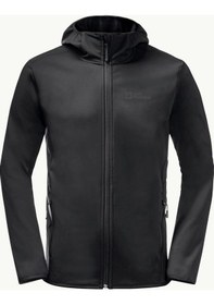 Resim Jack Wolfskin Bornberg Hoody Erkek Softshell Mont 1307471-6000-sıyah Siyah 