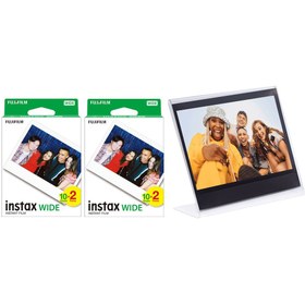 Resim Instax Wide 40'lı Film ve Pleksi Çerçeve 