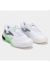 Resim Joma Trolw2502ac 2502 Roland Erkek Toprak Kort Beyaz Tenis Ayakkabı Beyaz 