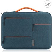 Resim Teltree 14" Notebook Koruyucu Çanta, Macbook Air M3/m2, Surface 5/4, Dell Xps 15 Uyumlu, Su Geçirmez, Polyester Malzeme, Lacivert Rengi 