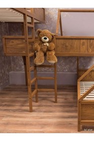 Resim bi elat Ağaç Ev Görünümlü Ranza 