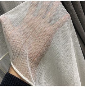 Resim Tül Perde Brillant D018497 Vitella Koleksiyon Ürünü Ekru 