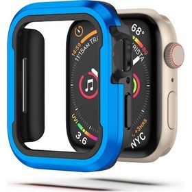 Resim iOS Uyumlu Watch Ultra 49mm Alüminyum Alaşım + Tpu 2 İçin 1 Koruyucu Kılıf 