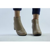 Resim HeySey Moda Botines Yuvarlak Burunlu Kadın Kısa Bot 