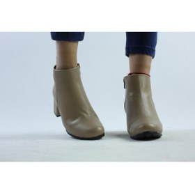 Resim HeySey Moda Botines Yuvarlak Burunlu Kadın Kısa Bot 