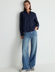 Resim Mavi - Malibu Real Blue Mavi Jean Pantolon 1010152-87779 Mavi 