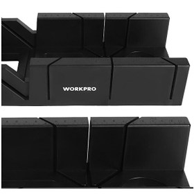 Resim Workpro WP215029 300mm 45/90/135° Profesyonel Şevli/Gönye Kutusu (Testere Dahil Değildir) 