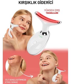 Resim Enshall YZ-01 Boyun Ve Yüz Kırşıklık Giderici 3 Programlı Ems Güzellik Cihazı 
