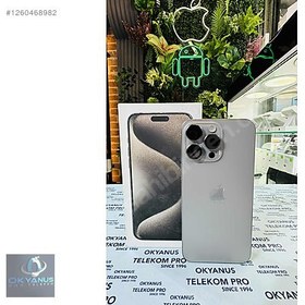 Resim Apple iPhone 15 Pro Max İkinci El YD | 256 GB | Natürel Titanyum 