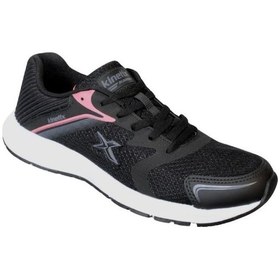 Resim Kinetix Kadın Siyah Beyaz Comfort Taban Bağcıklı Günlük Koşu Spor Ayakkabı 001 