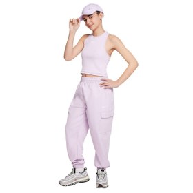 Resim Nike Rib Tank Dance Çocuk Mor Günlük Stil Atlet FZ5551-537 