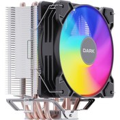 Resim Dark Freezer X123 12Cm Frgb Led Fanlı. Intel / Amd Uyumlu 