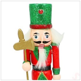 Resim Kurşun Asker, Ahşap Fındıkkıran 18cm - Baltalı 