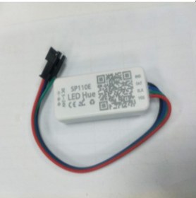 Resim El Kumandası Sp110e Rgb Uzaktan Kumanda Led Işık Bluetooth Remote Controller Kontrol 5metre Dc 5-24v 