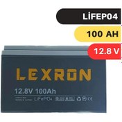 Resim Lexron 100Ah 12.8V Lityum Akü 
