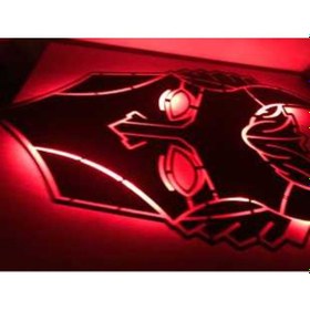 Resim Şeytan Led Işıklı Tablo 