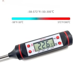 Resim Dijital Gıda ve Mutfak Termometresi, -50°c'ye Kadar Geniş Sıcaklık Ölçüm 