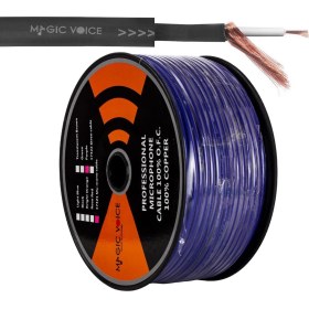Resim Magicvoice B96 Profesyonel Tek Damarlı Blendajlı Enstrüman Mikrofon Kablosu Mono 100 Metre (Mor) 