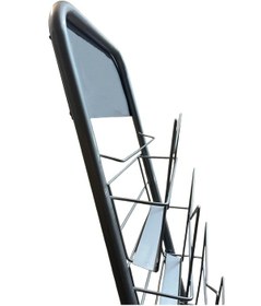 Resim Ayaklı Gazete Dergi Standı 10 Cepli Demonte 