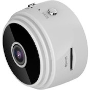 Resim Mini 1080P Wifi Kamera Gece Görüş ve Hareket Algılama (Beyaz) 