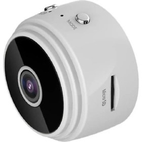 Resim Mini 1080P Wifi Kamera Gece Görüş ve Hareket Algılama (Beyaz) 
