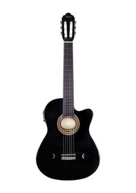 Resim Valencia Vc104thncebk Elektro Klasik Gitar İnce Kasa Siyah Th 