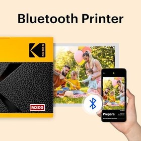 Resim Kodak Mini 3 ERA - Anında Baskı Fotoğraf Yazıcısı 8x8 cm Boyutunda Baskı, 4Pass Baskı Teknolojisi, 68 Adet Baskı Kağıdı, Aksesuar Paketi 
