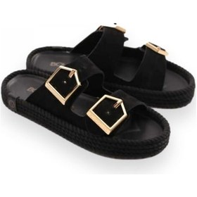 Resim Bohonomad Sydney-Z Siyah Kadın Terlik Siyah 