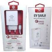 Resim 22W 4.1A QC3 (MİCRO USB) HIZLI ŞARJ ALETİ (ARBAKS ARB-015) 