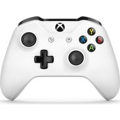 Resim Microsoft Xbox One S Kablosuz Oyun Kumandası - Beyaz ( 8.Nesil ) 