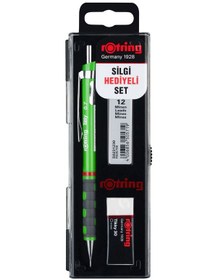 Resim Rotring Tikky Mekanik Versatil Kurşun Kalem Seti 0.7 MM Yeşil 