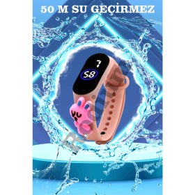 Resim Rodium Çocuk Kol Saati Dokunmatik LED Su Geçirmez 