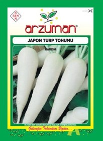 Resim Arzuman İthal Japon Turp Sebze Tohumu 