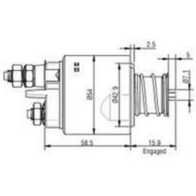 Resim VALEO 594646 MARŞ OTOMATİĞİ ALBEA 1.3 JTD 