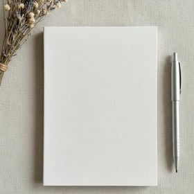 Resim Fark Tanıtım Noktalı Not Defteri - 64 Yaprak, 90 gr Ivory Kağıt, Amerikan Ciltli Not Defteri, Ofis ve Günlük Kullanım İçin İdeal (Beyaz, A5 (14,8cm x 21cm)) 