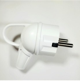 Resim Makel Topraklı Kulplu Fiş Beyaz 