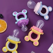 Resim Bebek Beslenme Besleyicisi: Meyve ve Sebze Müziği, Silikon Isırma Püresi ve Sebzeli File Torba - Anne ve Bebek Malzemeleri için Mükemmel, Cadılar Bayramı Şükran Günü ve Noel Hediyesi Paskalya Hediyesi 