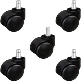 Resim AYM Ofis Yıldız Ayak Çalışma Sandalyesi Ayağı ve 5 Tekerlek Plastik Siyah 