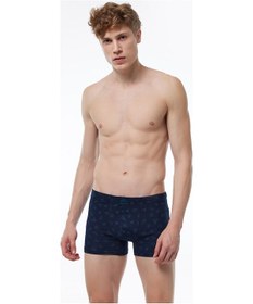 Resim Malabadi Desenli Modal Erkek Boxer 6 Adet 6m251 Renkli 