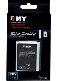 Resim Samsung Galaxy J1 2016 J120 Uyumlu Emy Batarya 