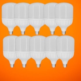 Resim Chn 10'lu Paket 40w Büyük Boy 6500K Beyaz Işık E27 Led Tasarruflu Ampül 