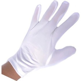 Resim Single Sword Unisex Bando Garson Pandomim Gösteri Merasim Tören Eldiveni Haki Haki 
