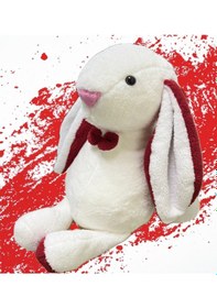 Resim Uyku Arkadaşım Papyonlu Uzun Kulak Bunny Peluş Tavşan Türkiye 