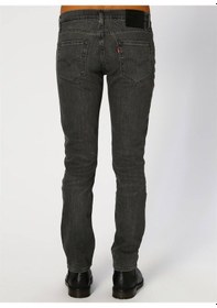 Resim Levi's Erkek Slim Fit Jean Pantolon - Minimalist Günlük Tarz Siyah 