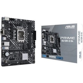 Resim Asus Prime H610m-d D4 H610 3200 Mhz Ddr4 Lga1700 Matx Anakart 