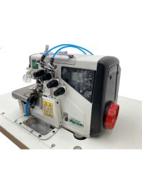Resim Kingstar Sevmak GT-04UBT-BK 4 Iplik Kıstırmalı Tam Otomatik Akıllı Iplik Kesicili Hava Sistemli Overlok Makinası 