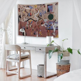 Resim The Harlequin's Carnival Duvar Örtüsü - 100 cm x 135 cm 