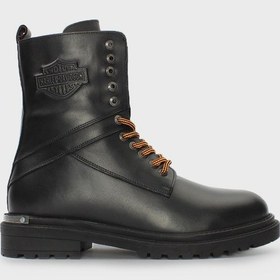 Resim Harley Davidson Erkek Bot 021M100553 Black Deri 